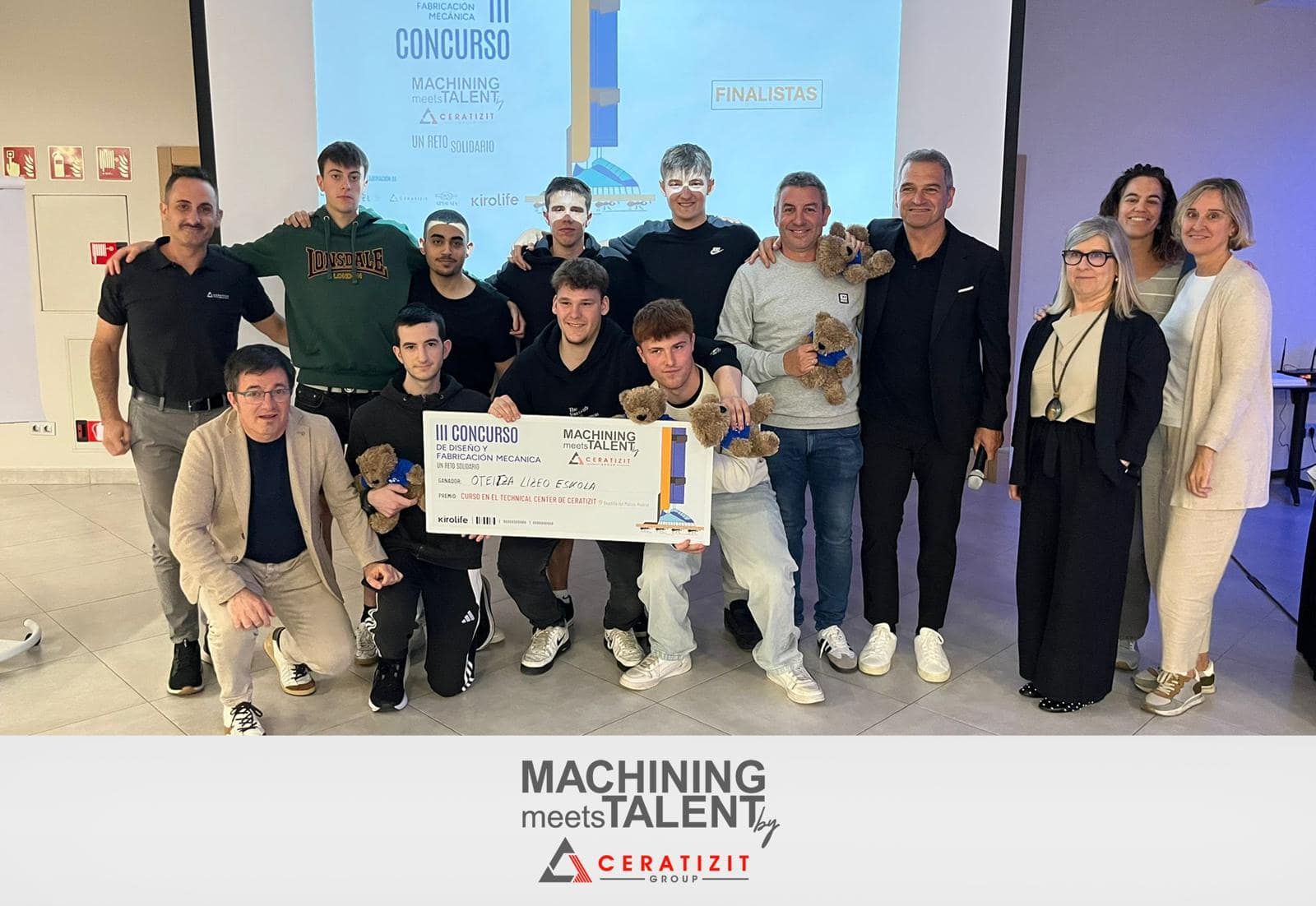 Oteitza Lizeoa, berriro irabazle “Machining Meets Talent” lehiaketaren hirugarren edizioan