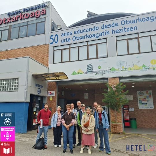 Profesores belgas descubren la FP vasca y las estrategias de inclusión de centros HETEL